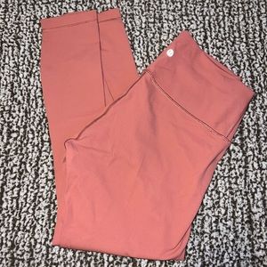 Lululemon 25” brier rose leggings